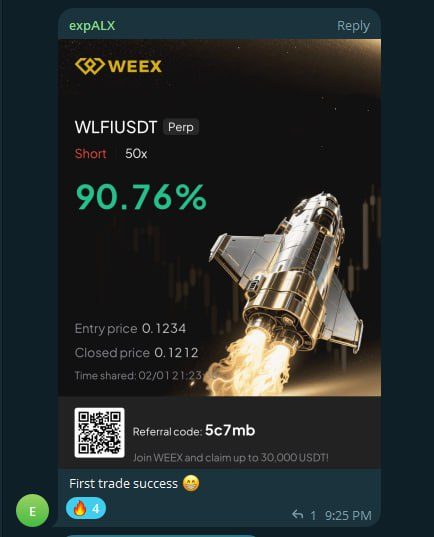 Member profit and loss capture showing 90.76 percent