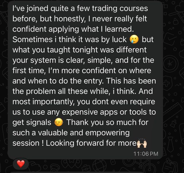 Telegram message from a Kyzen member
