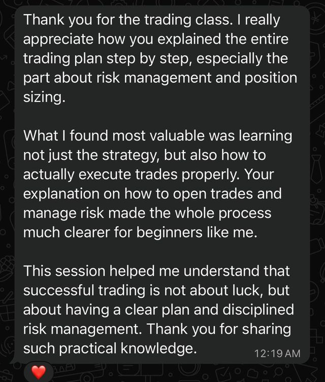 Telegram message from a Kyzen member