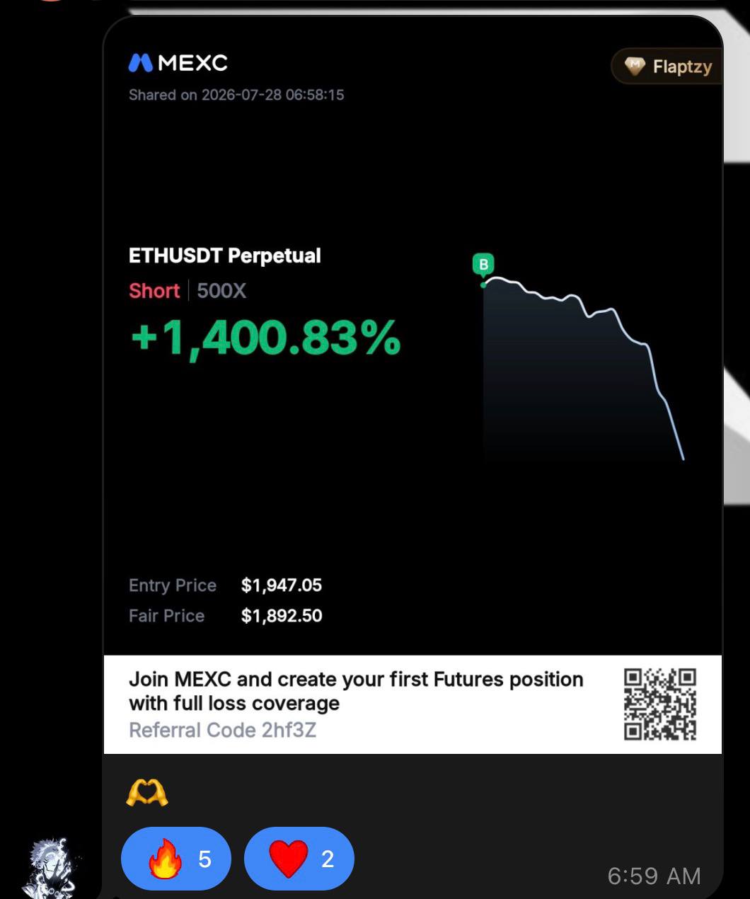 Member capture from the Kyzen private channel